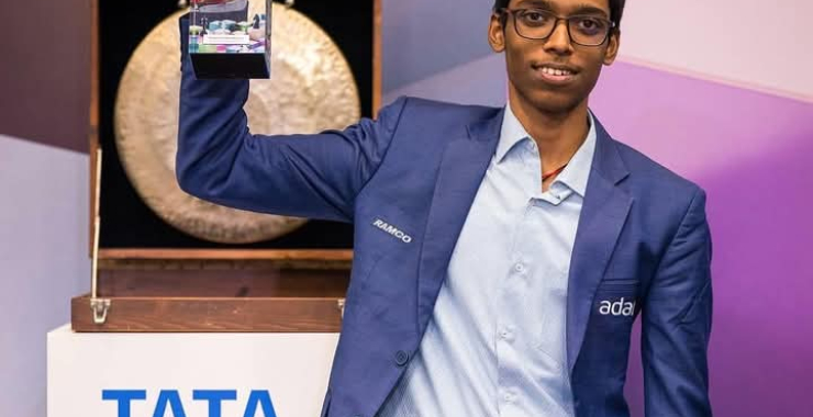 Tata Steel Chess Tournament, Congratulations to Praggnanandhaa